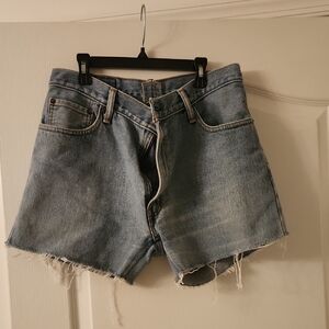 Levi's Distressed Denim Shorts